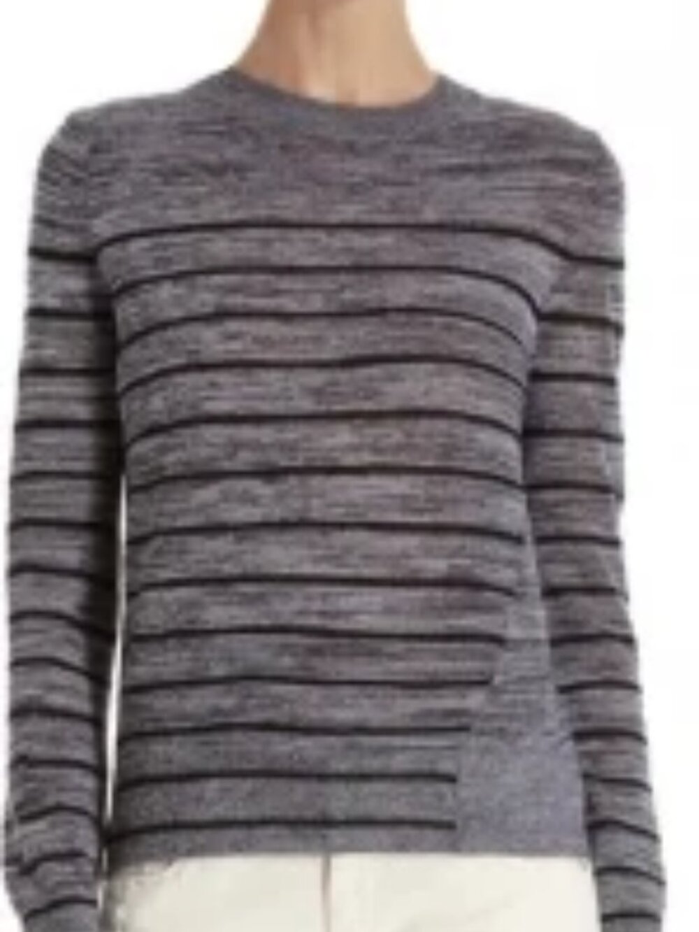 A.L.C. Wool Heathered Striped Sweater size S NWOT